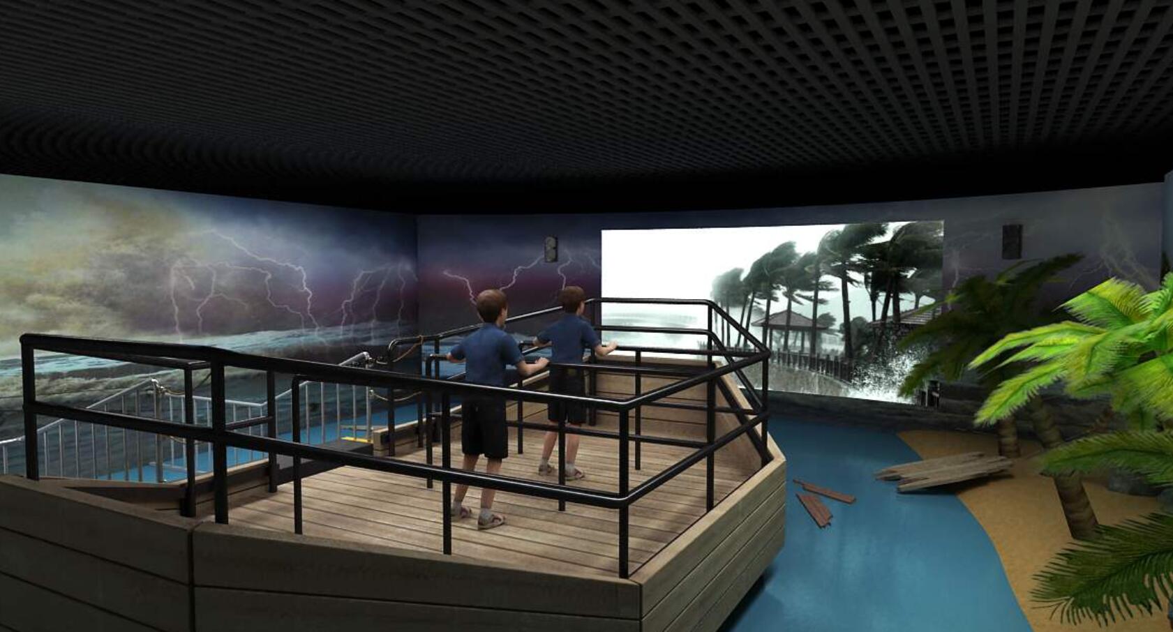 臺(tái)風(fēng)模擬體驗(yàn)館生產(chǎn)廠家